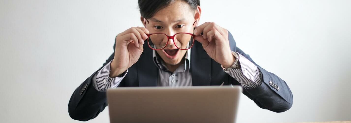 PDPA - a man in shock on finding a data breach